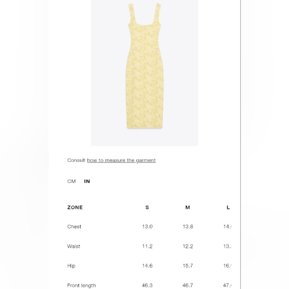 Zara Square Neck Stretch Dress - Picture 5 of 5